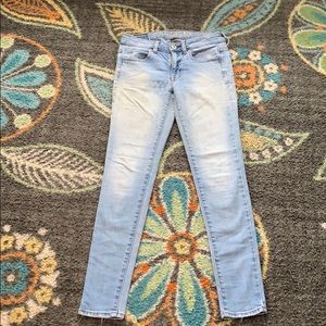 SALE❗️AE super stretch distressed jegging